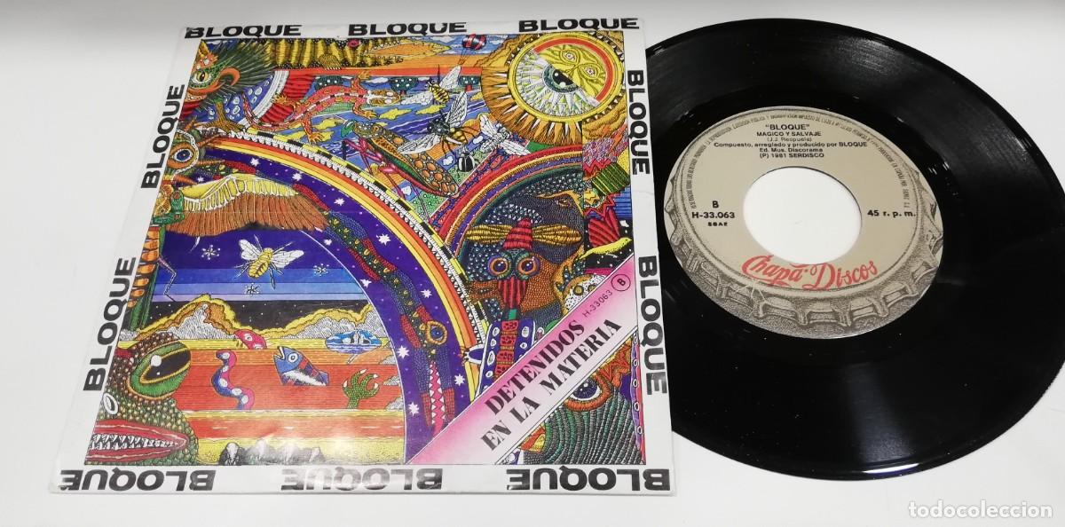 Vinyl records: SCO23-Bloque - Detenidos En La Materia (7&rdquo;, Single, Promo)