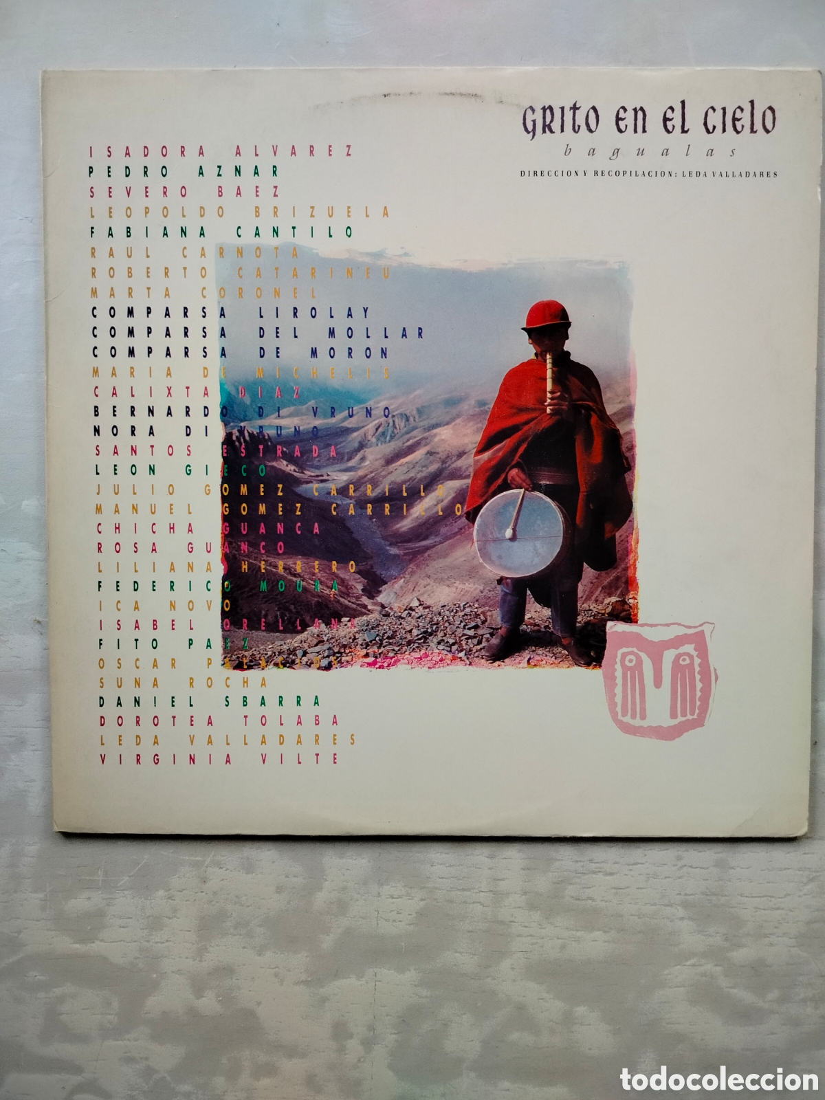 Discos de vinilo: LP Leda Valladares Bagualas. - Foto 1