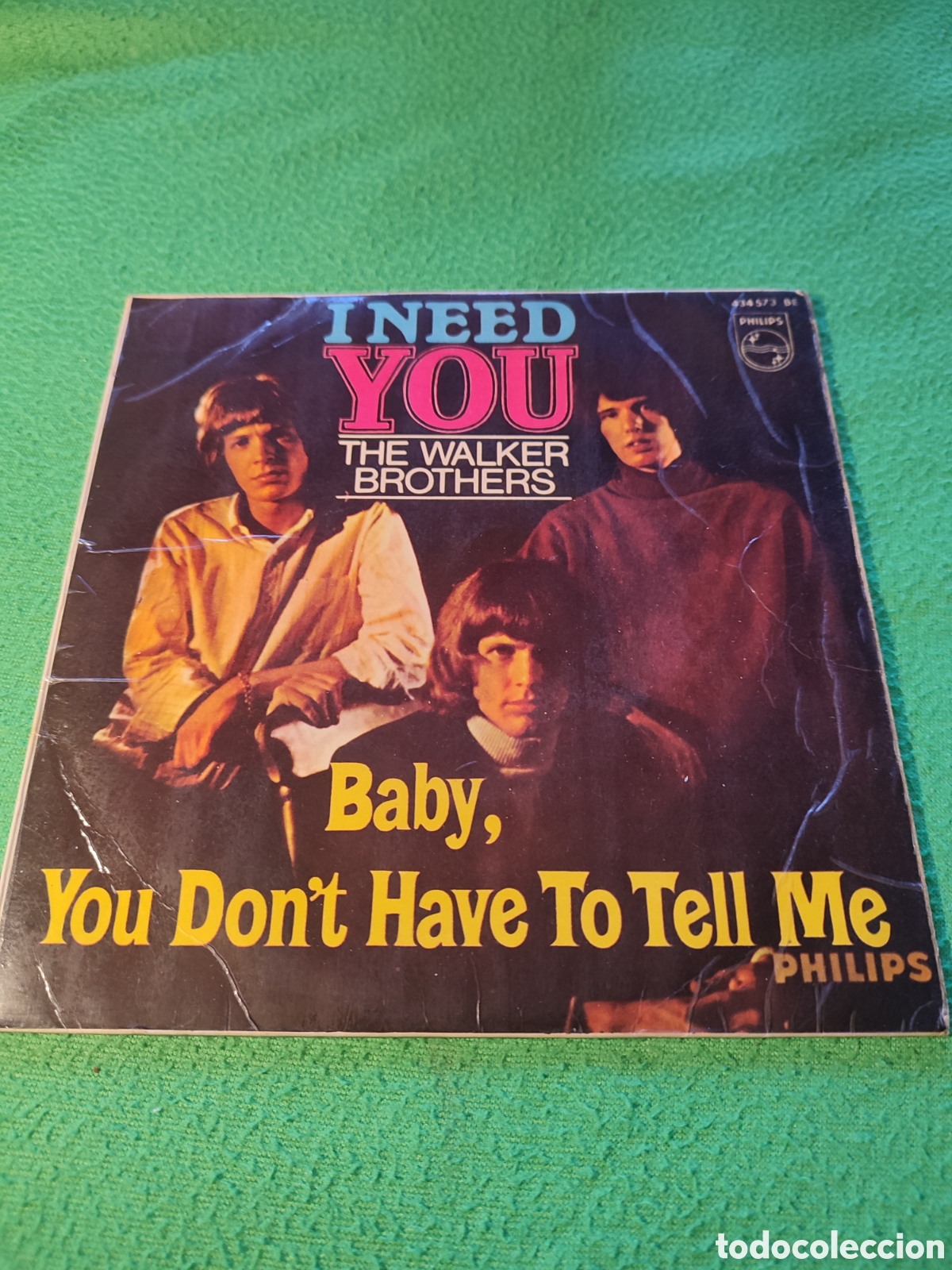 Discos de vinilo: The Walker Brothers - I need you + 3 - Foto 1