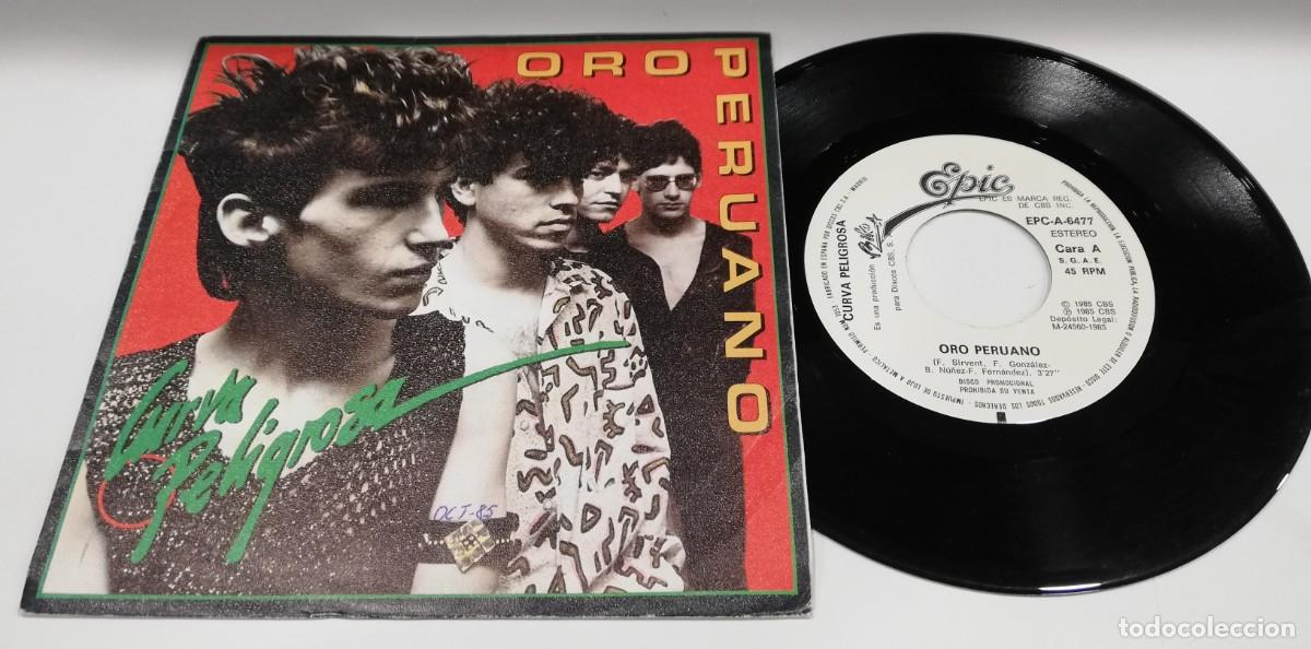 Vinyl records: SCO23-Curva Peligrosa - Oro Peruano (7&rdquo;, Single)