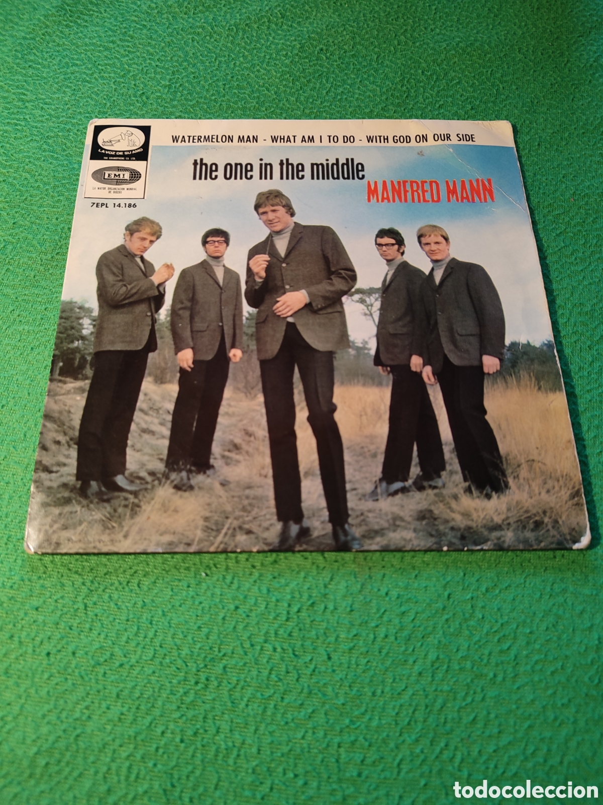 Discos de vinilo: Manfred Mann - The One in the middle + 3 - Foto 1