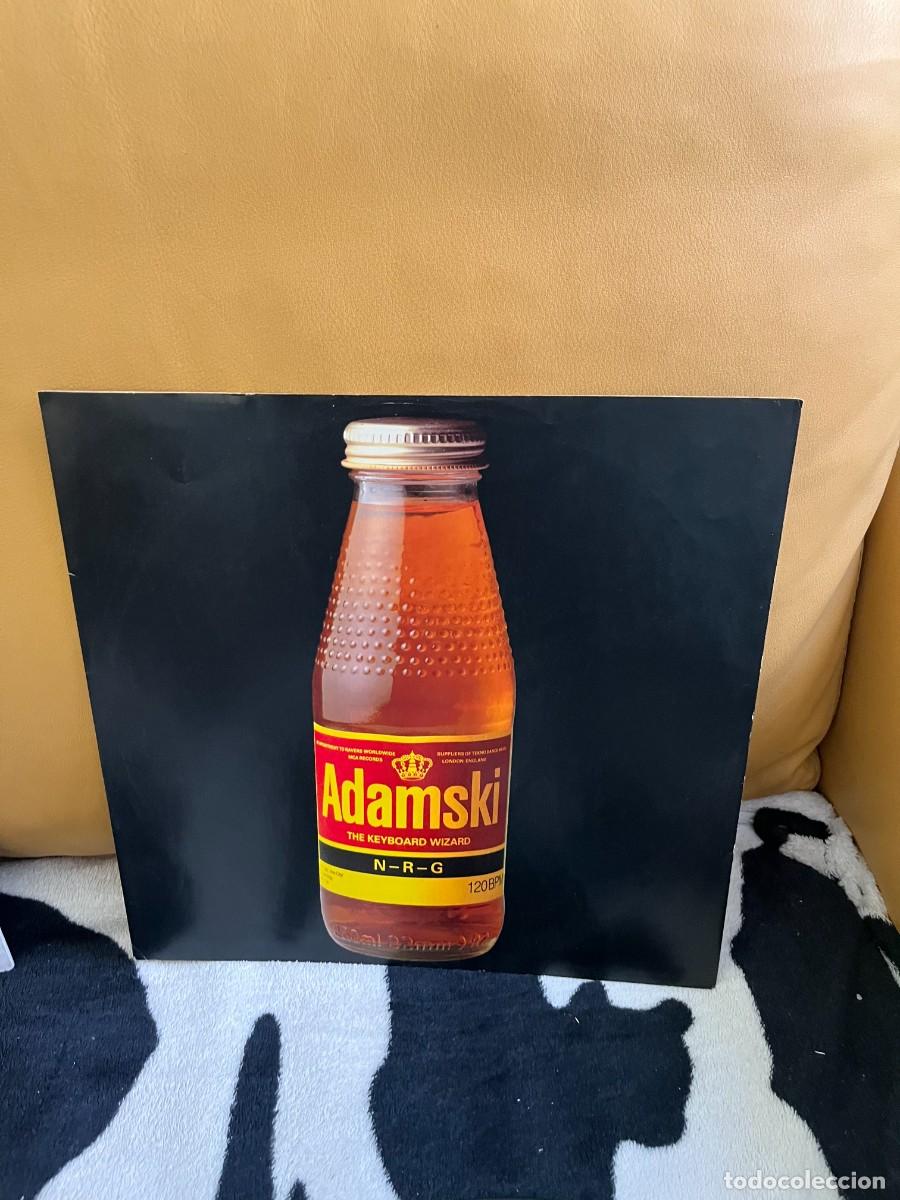 Discos de vinilo: Adamski N-R-G maxi .... - Foto 1