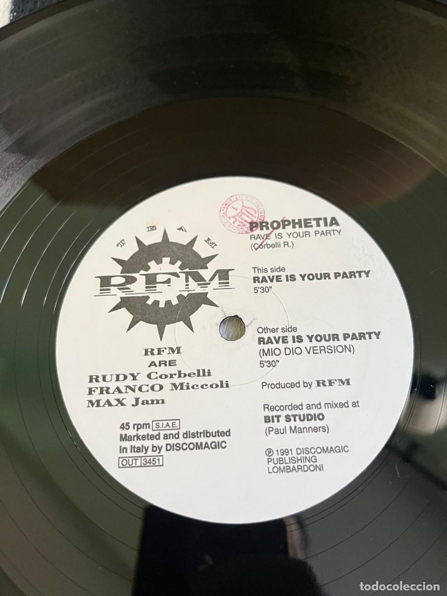 Discos de vinilo: Prophetia Rave Is Your Party - Foto 3