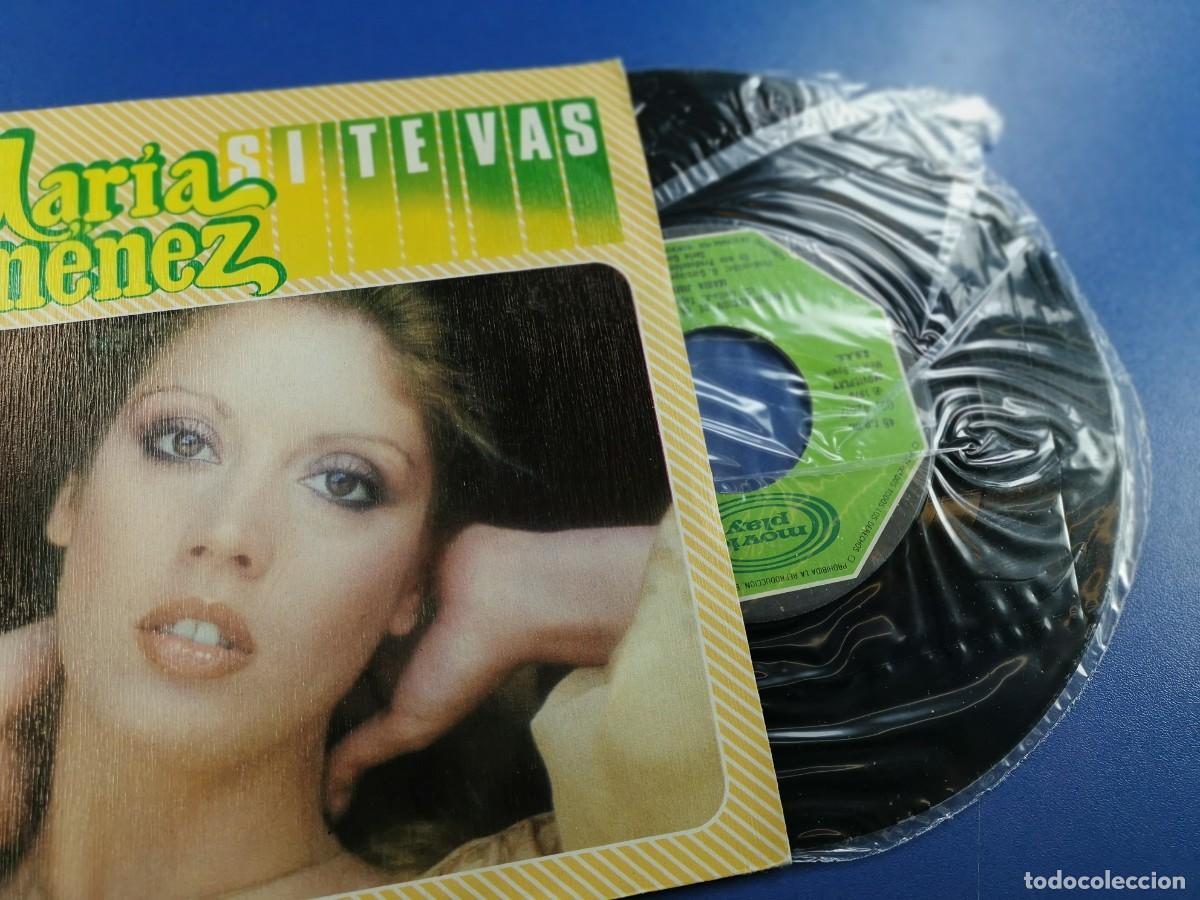 Discos de vinilo: MARIA JIMENEZ / SI TE VAS / 1979 / SINGLE - Foto 3