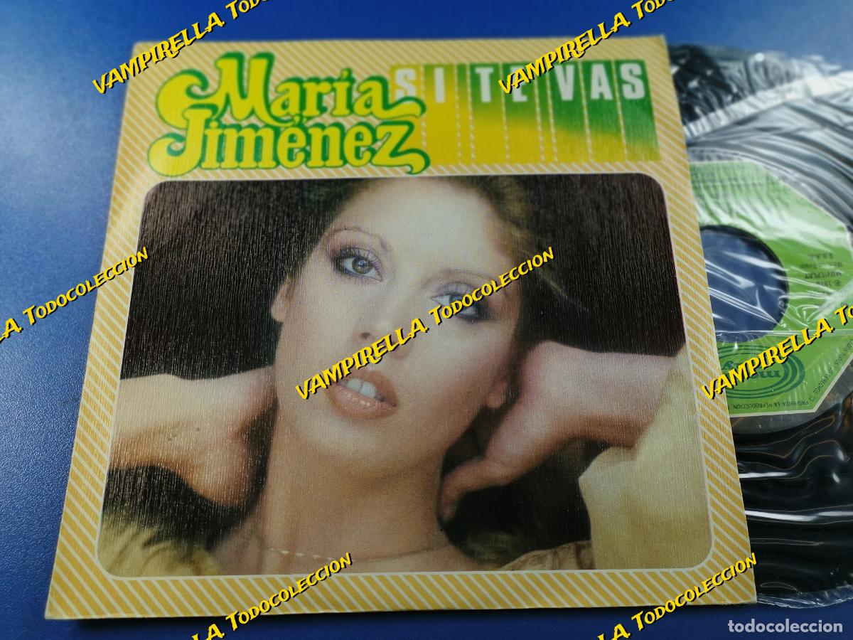 Discos de vinilo: MARIA JIMENEZ / SI TE VAS / 1979 / SINGLE - Foto 1