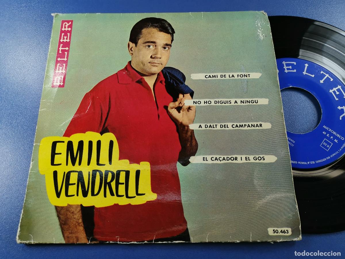 Discos de vinilo: EMILI VENDRELL - CAMI DE LA FONT + 3 EP 1961 - Foto 2
