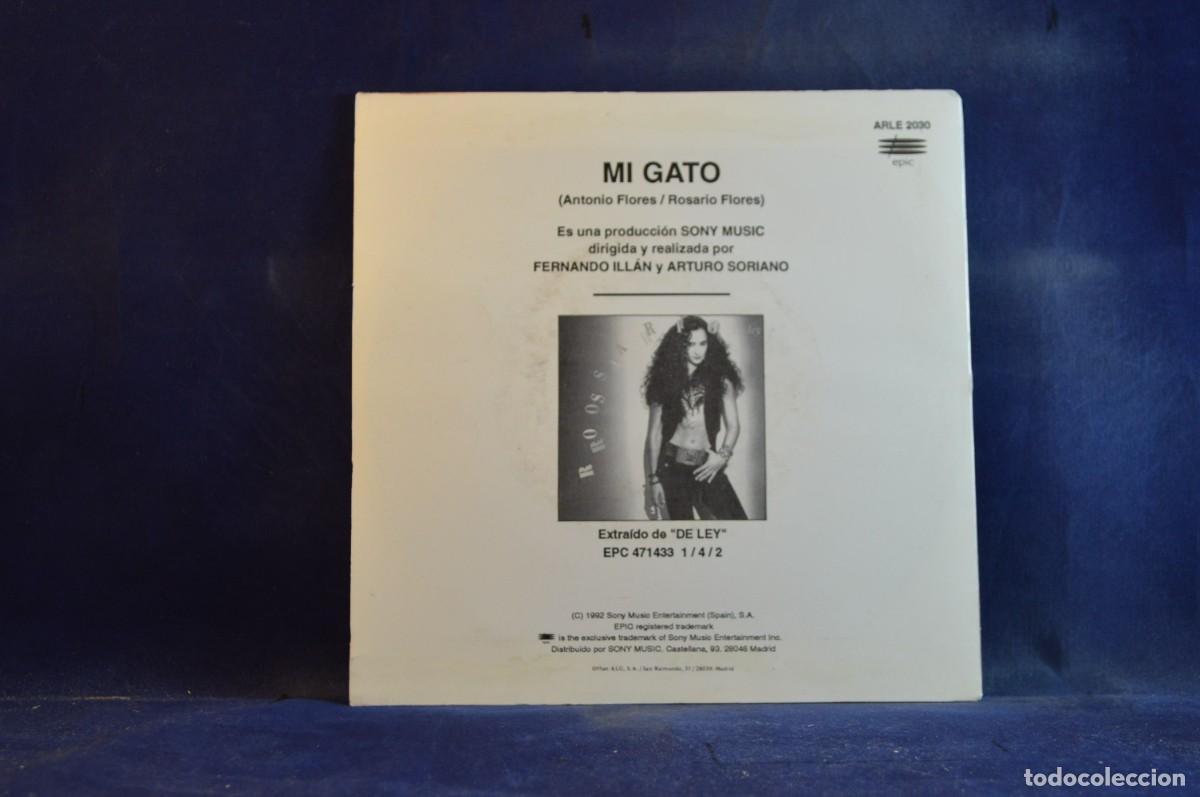 Discos de vinilo: ROSARIO - MI GATO - SINGLE - Foto 2