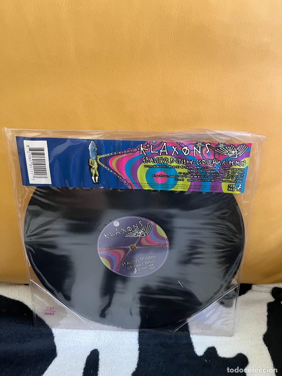 Discos de vinilo: Klaxons Gravitys Rainbow (Soulwax Remix) - Foto 1