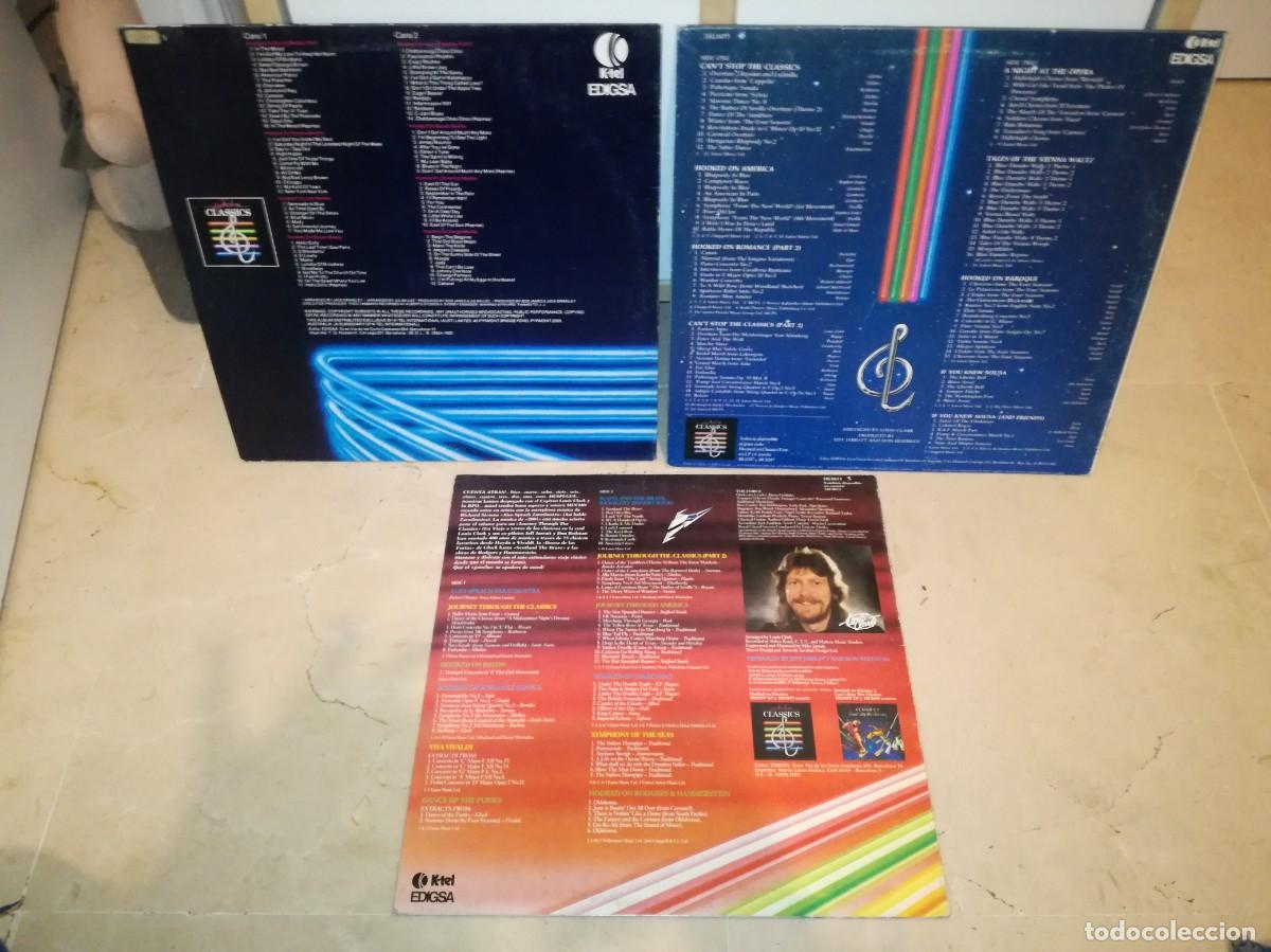 Discos de vinilo: LOTE DE 3 LPs DE HOOKED ON CLASSICS Y SWING - Foto 2