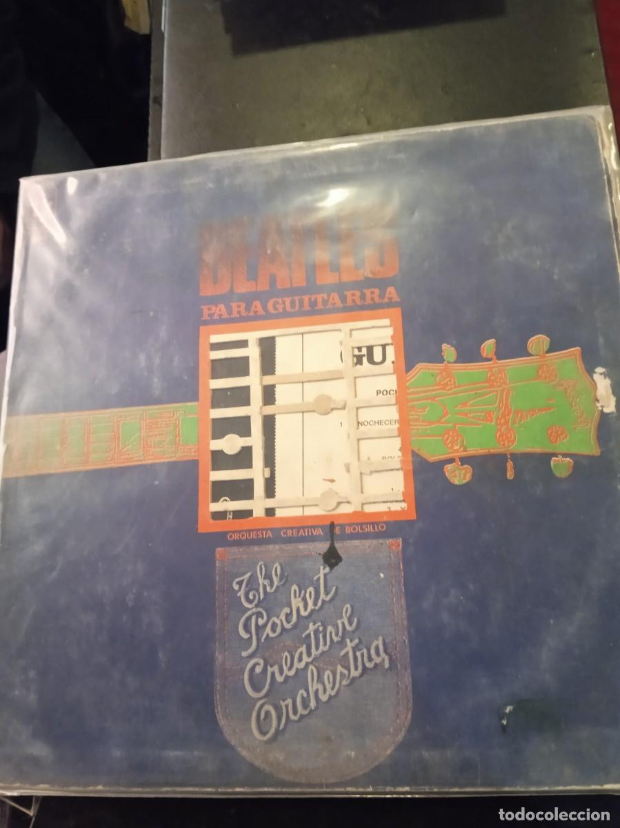 Discos de vinilo: THE POCKET CREATIVE ORCHESTRA- BEATLES PARA GUITARRA. LP. MUY RARO.