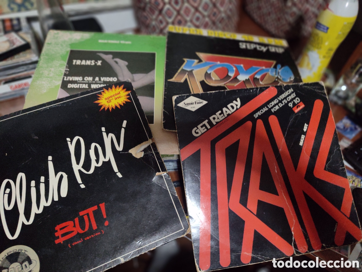 Discos de vinilo: LOTE DE 4 MAXI SINGLES VINILOS - Foto 1