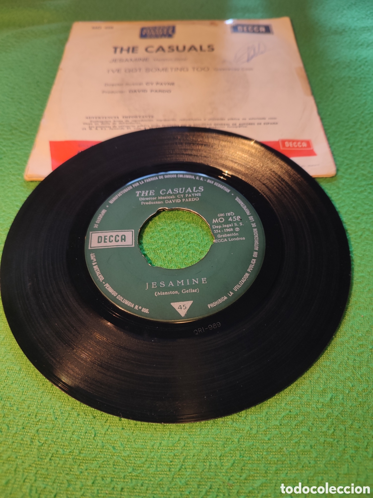 Discos de vinilo: The Casuals - Jesamine/ Ive got something too - Foto 2