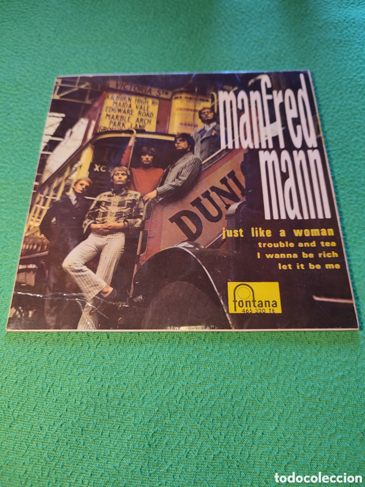 Discos de vinilo: Manfred Mann - Just like a woman + 3 - Foto 1