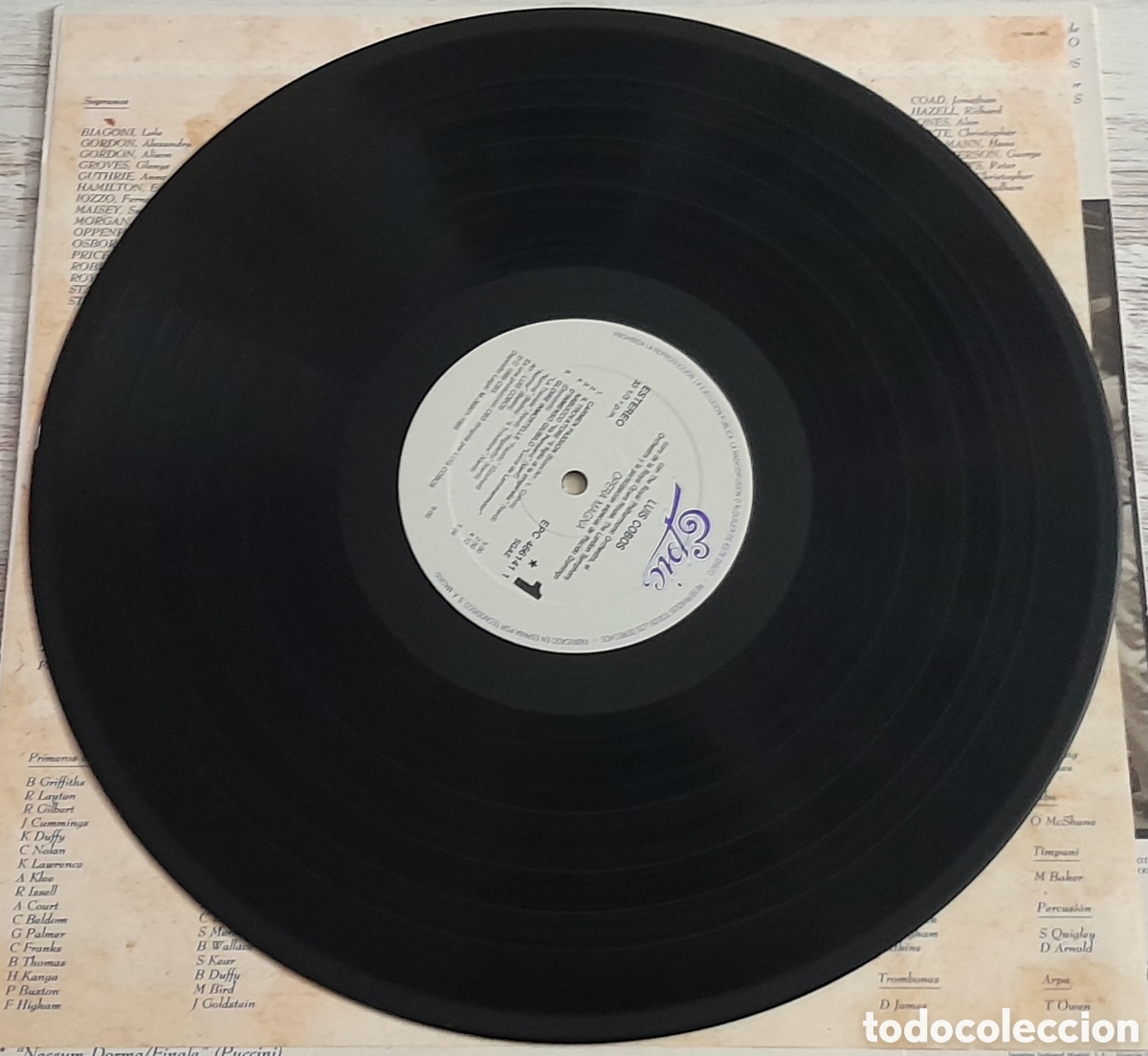 Discos de vinilo: LUIS COBOS - OPERA MAGNA - EPIC 1989 - Foto 4