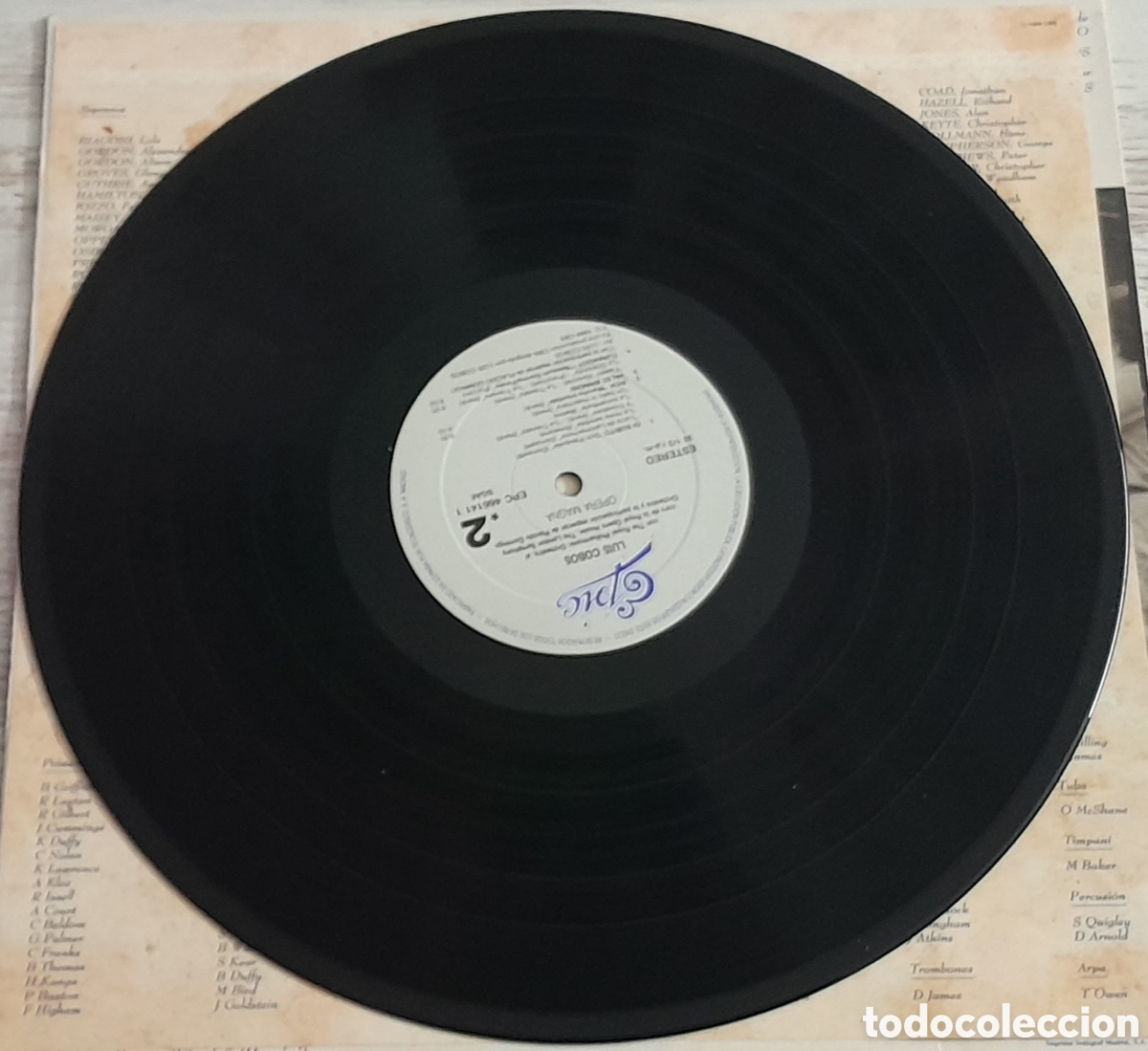 Discos de vinilo: LUIS COBOS - OPERA MAGNA - EPIC 1989 - Foto 5