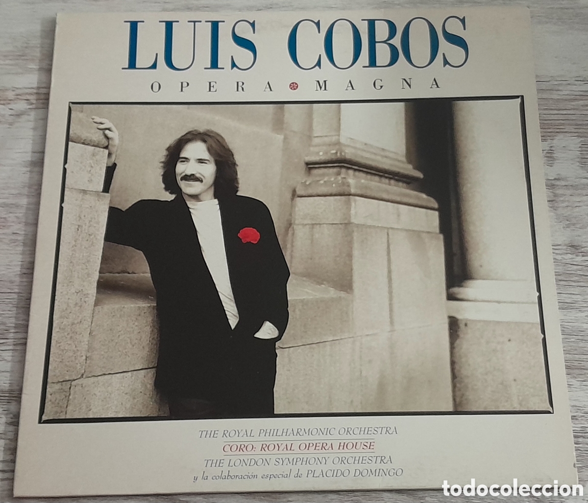 Discos de vinilo: LUIS COBOS - OPERA MAGNA - EPIC 1989 - Foto 1