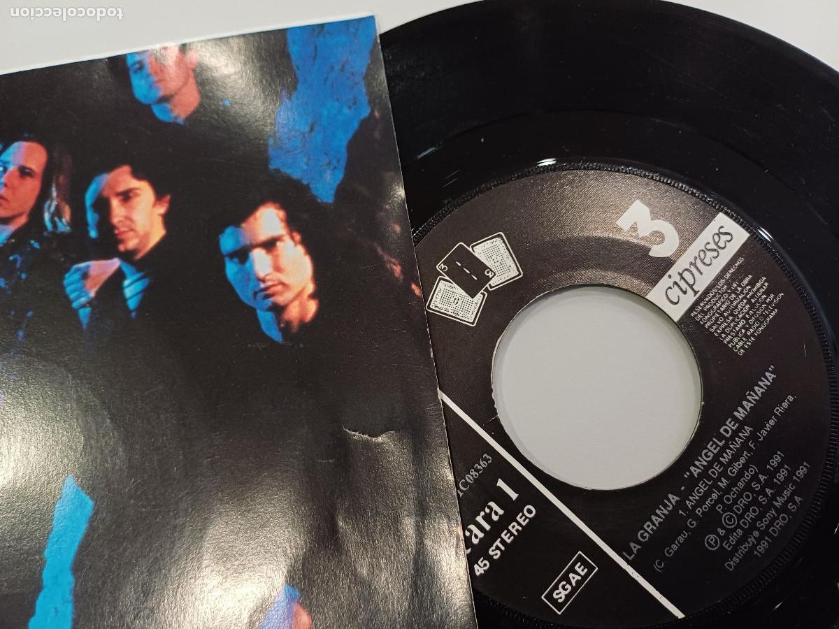 Discos de vinilo: LA GRANJA/ANGEL DE MA&Ntilde;ANA/SINGLE. - Foto 2