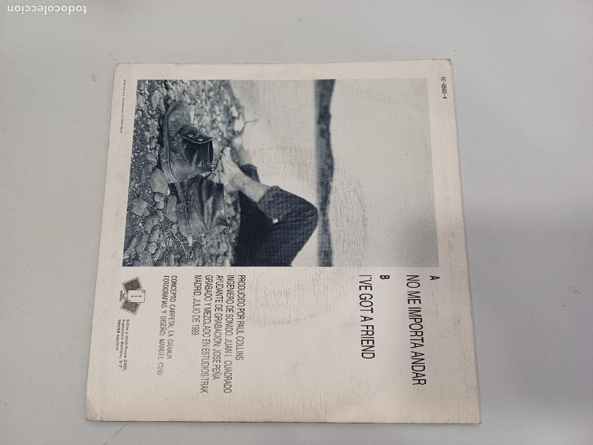 Discos de vinilo: LA GRANJA/NO ME IMPORTA ANDAR/SINGLE. - Foto 3