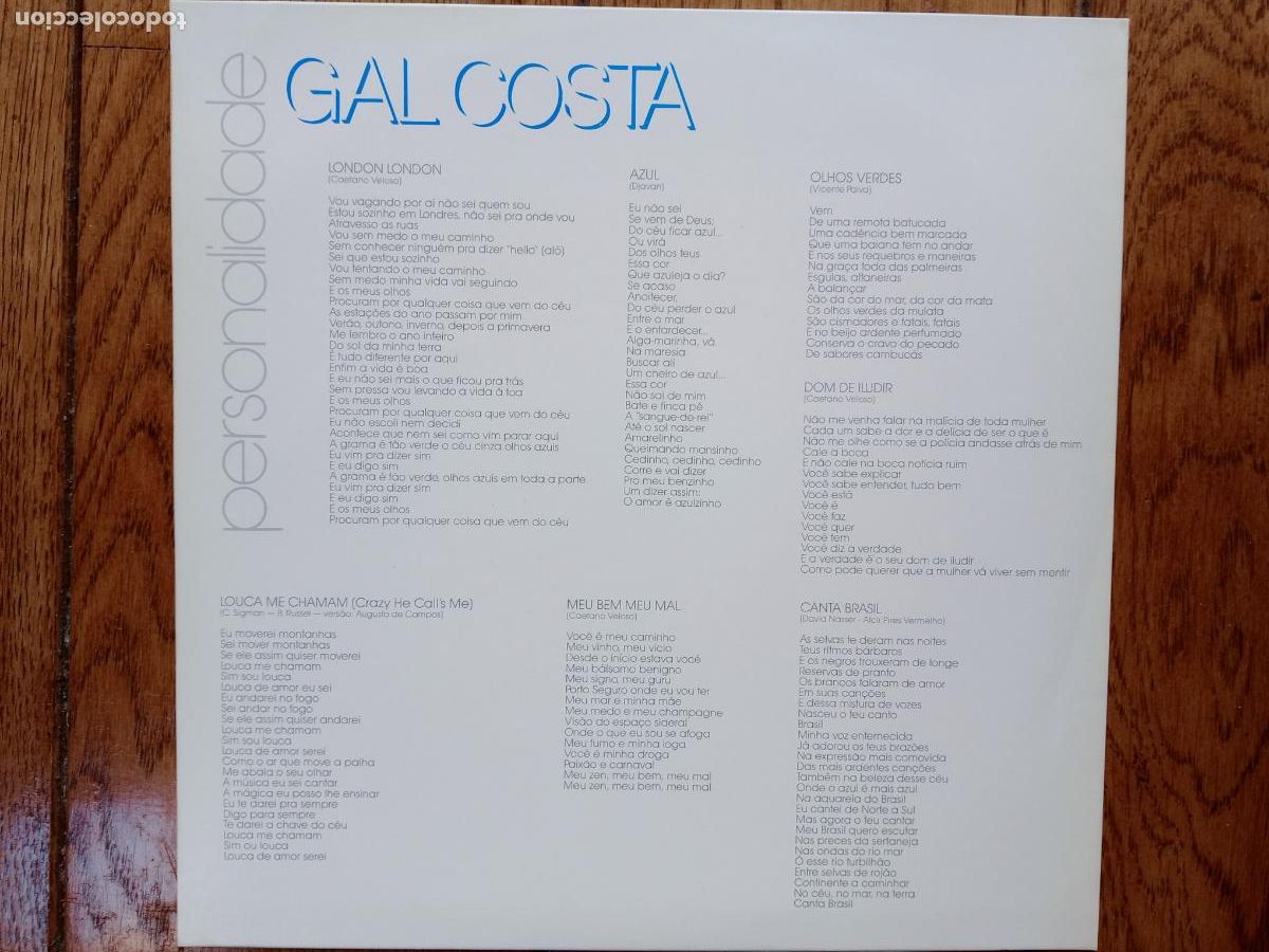 Discos de vinilo: Gal Costa - personalidade - Foto 3