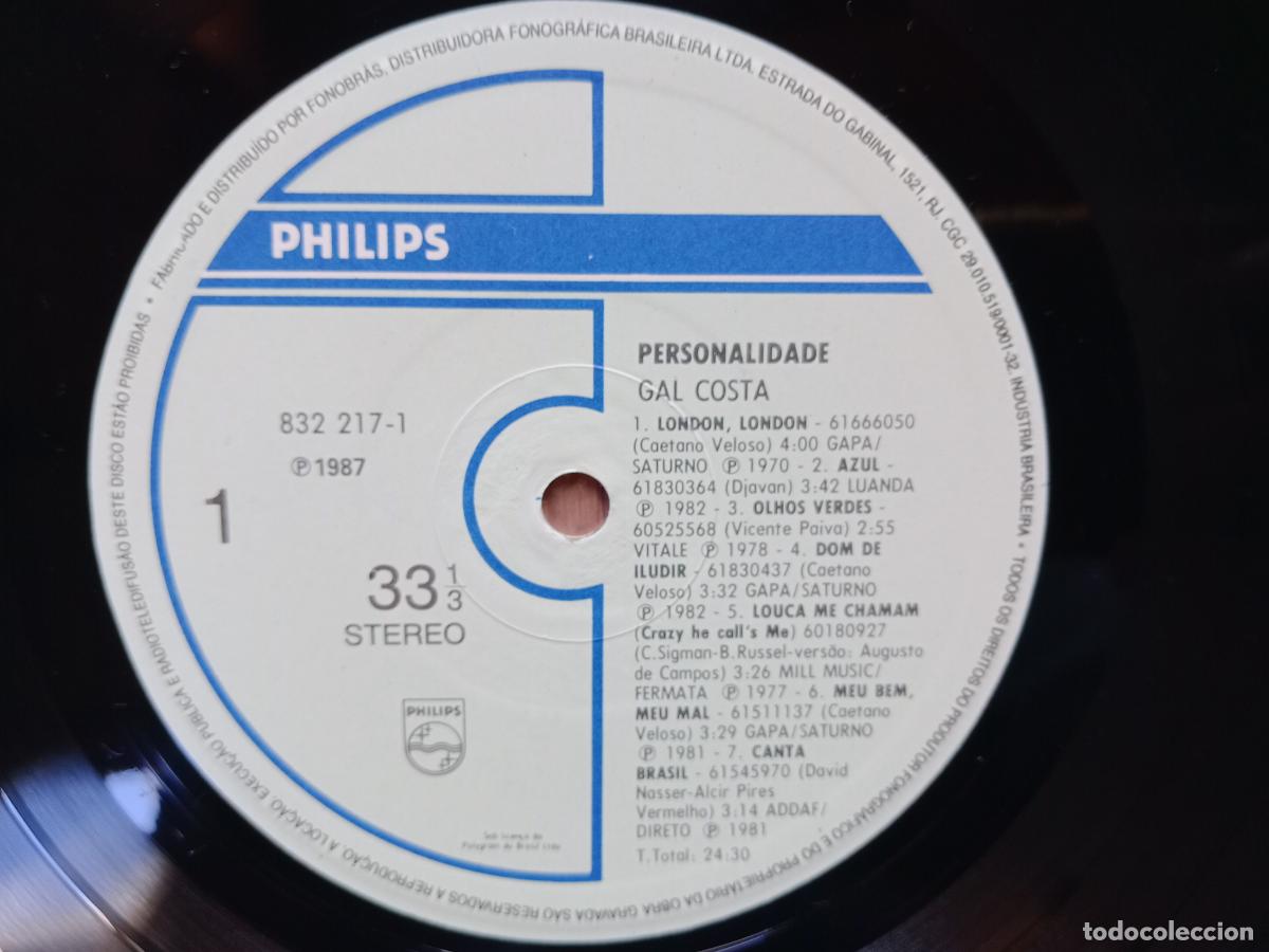 Discos de vinilo: Gal Costa - personalidade - Foto 5