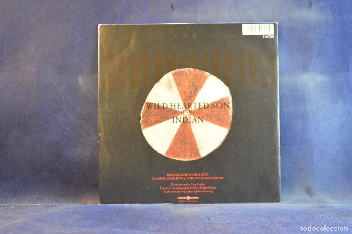 Discos de vinilo: THE CULT &ndash; WILD HEARTED SON - SINGLE - Foto 2