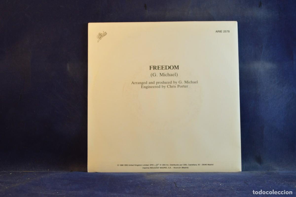 Discos de vinilo: GEORGE MICHAEL &ndash; FREEDOM - SINGLE - Foto 2