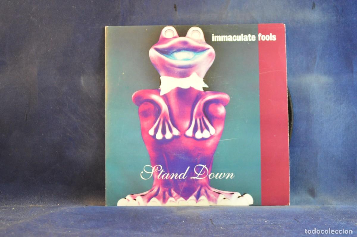 Discos de vinilo: IMMACULATE FOOLS &ndash; STAND DOWN - SINGLE - Foto 1