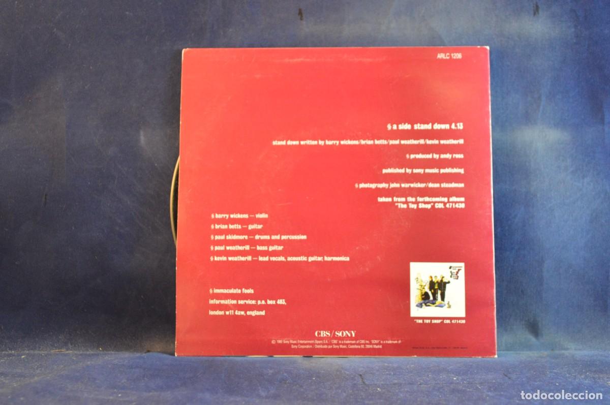 Discos de vinilo: IMMACULATE FOOLS &ndash; STAND DOWN - SINGLE - Foto 2