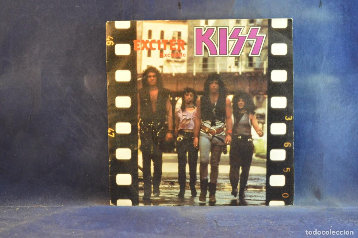 Discos de vinilo: KISS &ndash; EXCITER - EXCITANTE - SINGLE - Foto 1