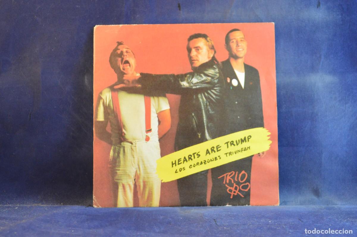 Discos de vinilo: TRIO &ndash; HEARTS ARE TRUMP - SINGLE - Foto 1