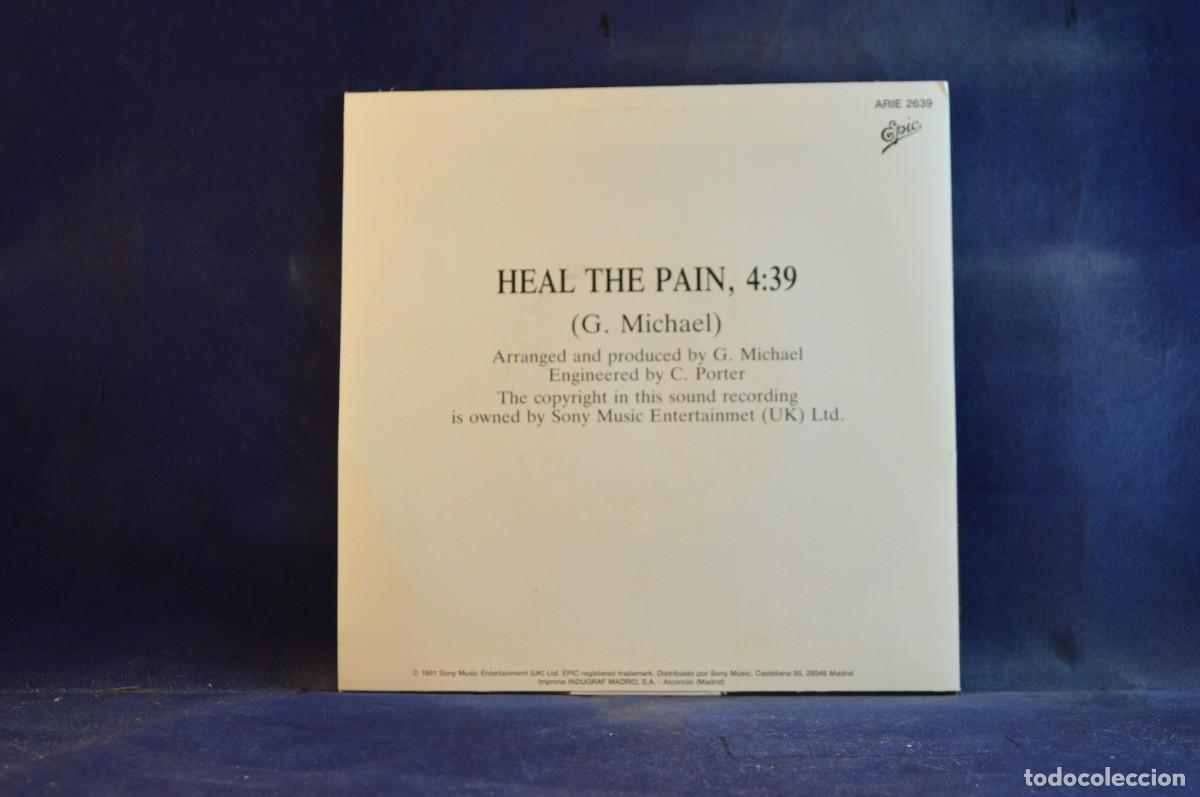 Discos de vinilo: GEORGE MICHAEL &ndash; HEAL THE PAIN - SINGLE - Foto 2