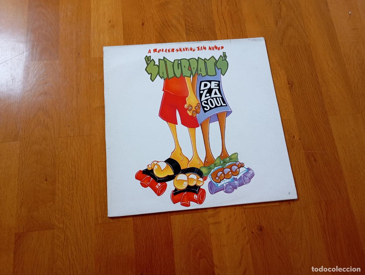Discos de vinilo: De La Soul &ndash; A Roller Skating Jam Named &rdquo;Saturdays.maxi espa&ntilde;a - Foto 1