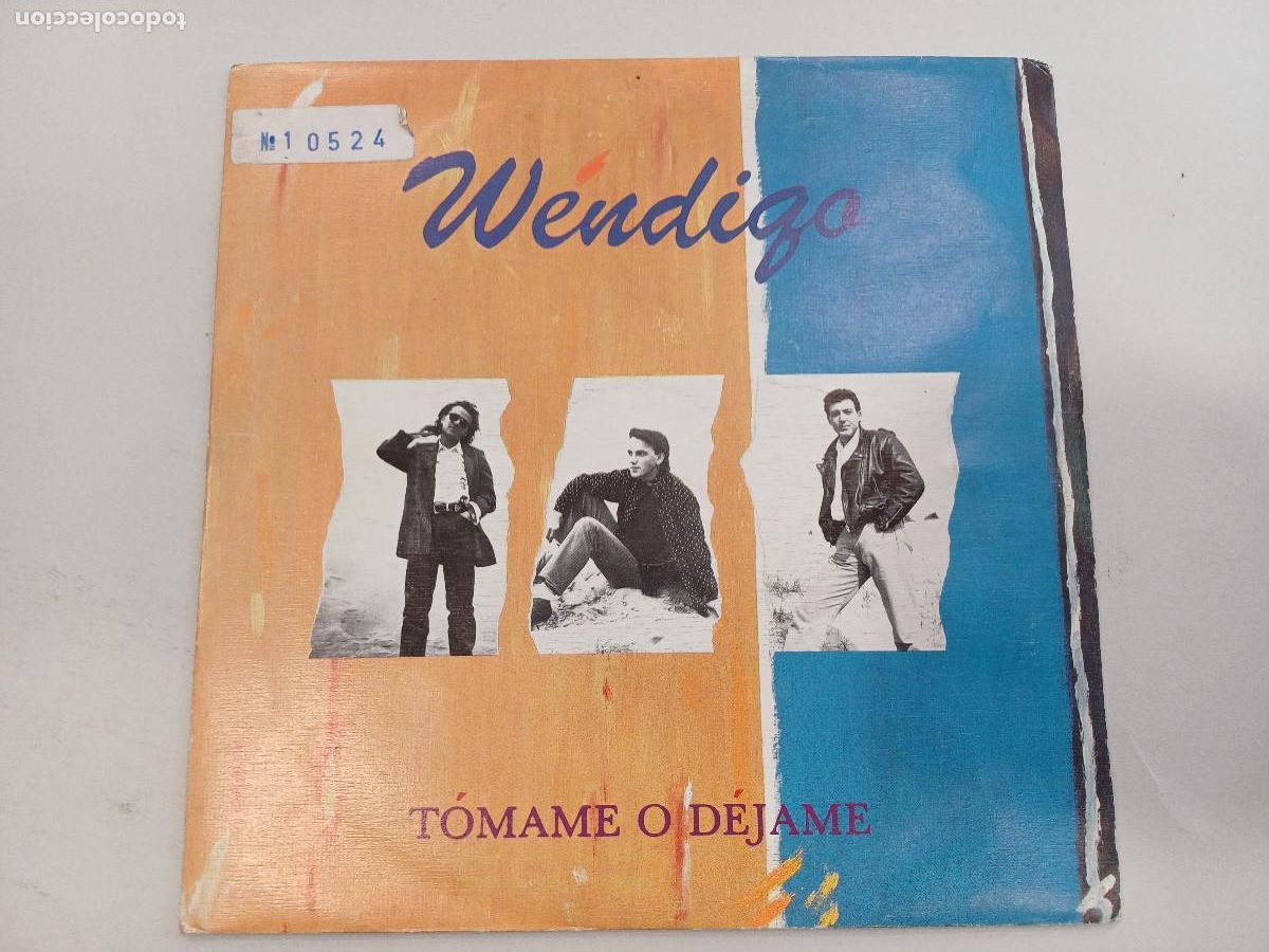 Discos de vinilo: WENDIGO/TOMAME O DEJAME/SINGLE. - Foto 1