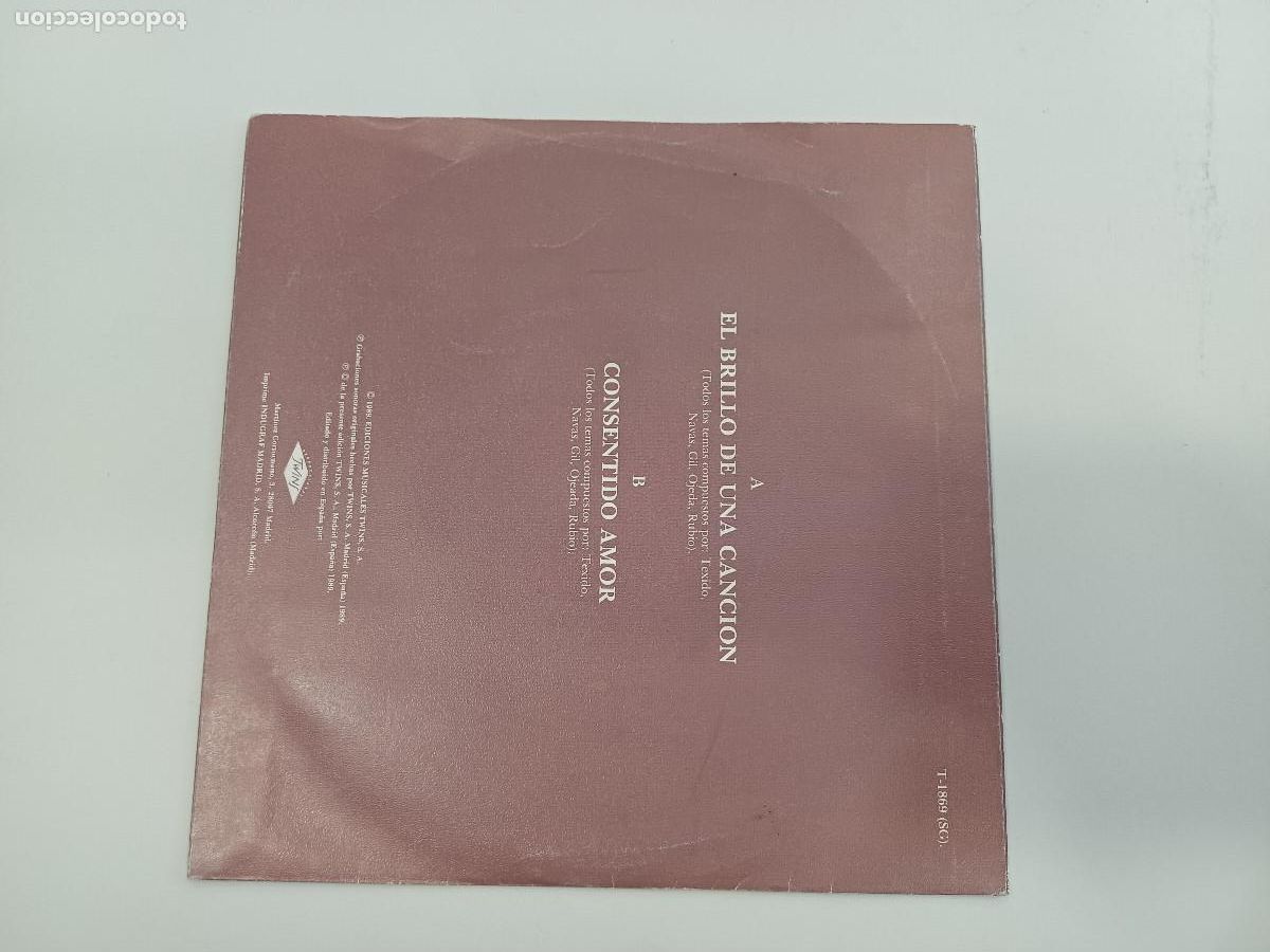 Discos de vinilo: DANZA INVISIBLE/EL BRILLO DE UNA CANCION/SINGLE. - Foto 3