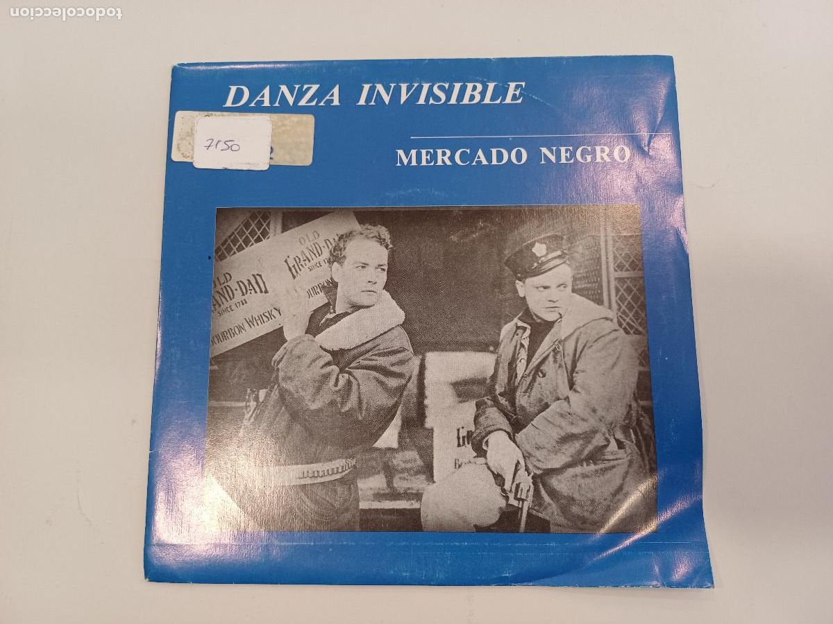 Discos de vinilo: DANZA INVISIBLE/MERCADO NEGRO/SINGLE. - Foto 1