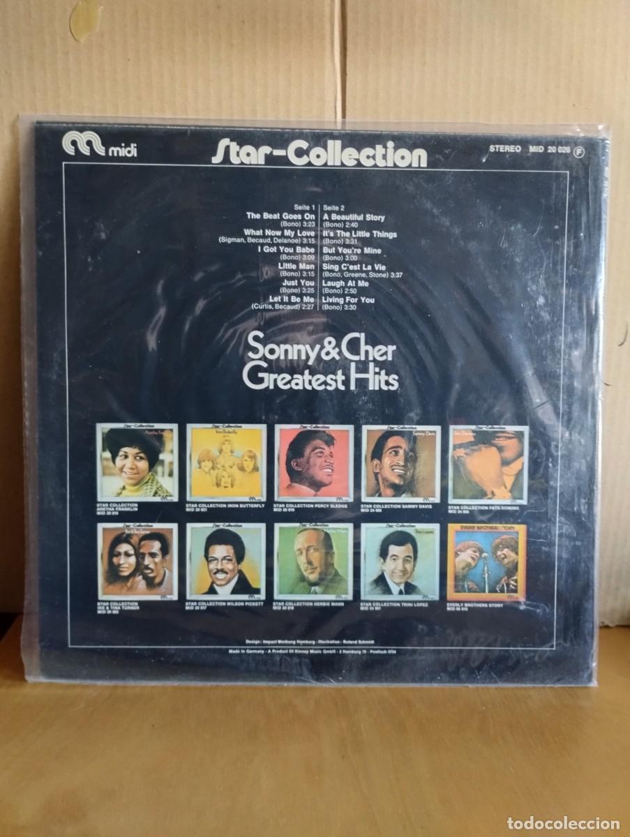 Discos de vinilo: SONNY & CHER ---- GREATEST HITS - Foto 2