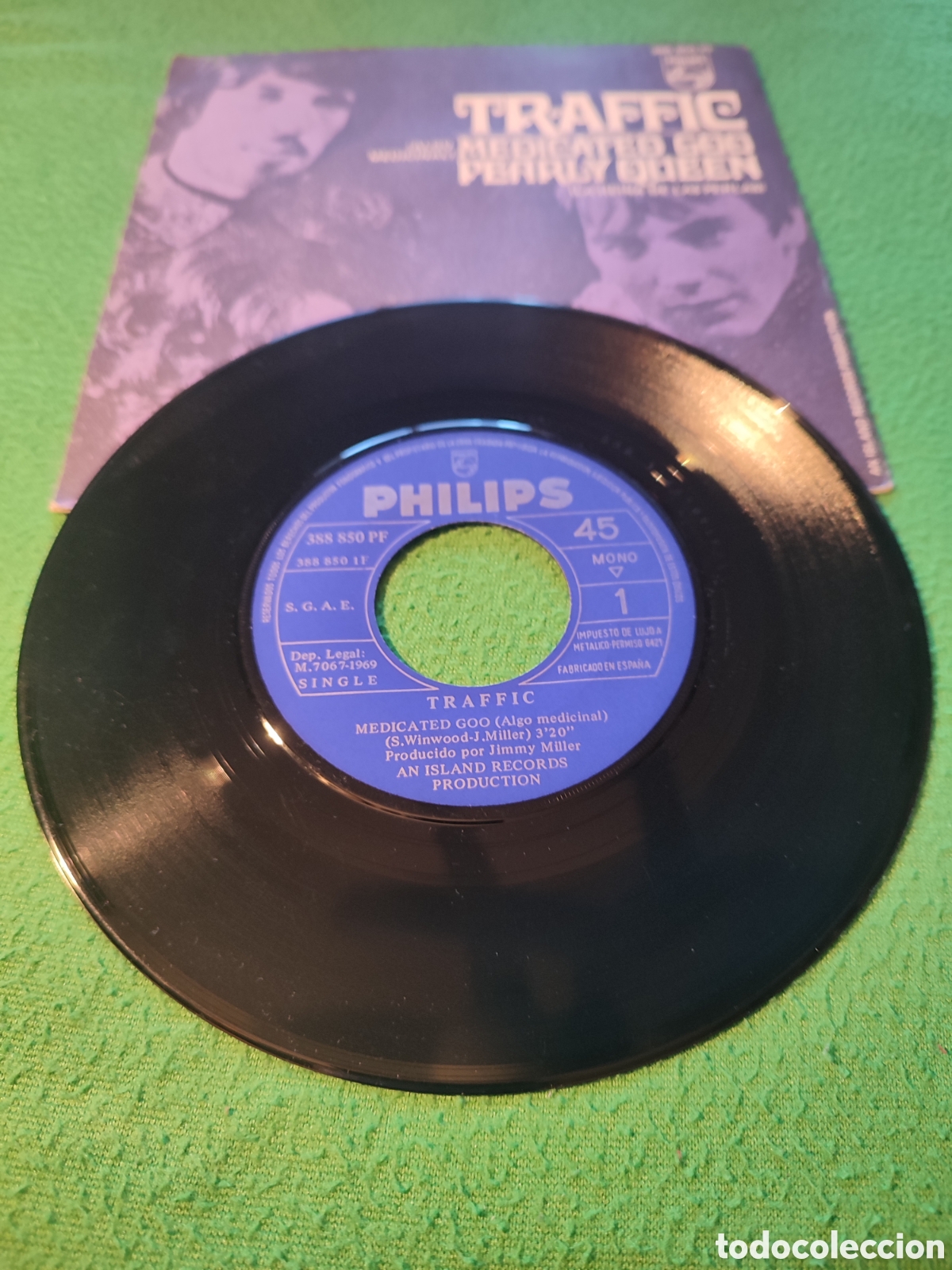 Discos de vinilo: Traffic - Medicated goo / Pearly Queen - Foto 2