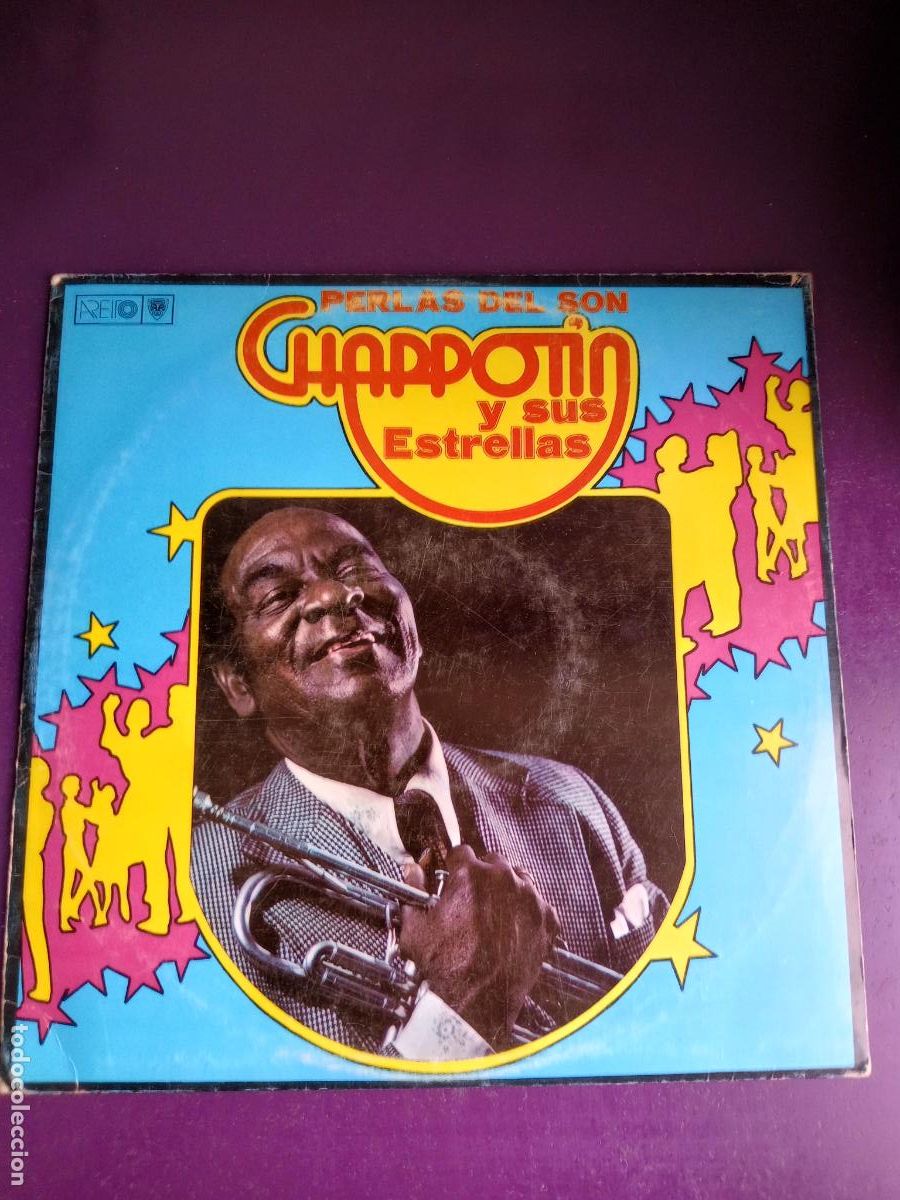 Disques de vinyle: Chappotin Y Sus Estrellas &lrm;&ndash; Perlas Del Son - LP AREITO CUBA 1986 - SON, GUAGUANCO, SIN APENAS USO