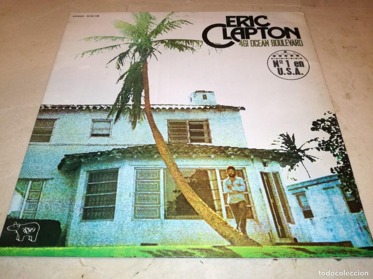 Discos de vinilo: ERIC CLAPTON-461 OCEAN BOULEVAD-GATEFOLD-ORIGINAL ESPA&Ntilde;OL 1974 - Foto 1