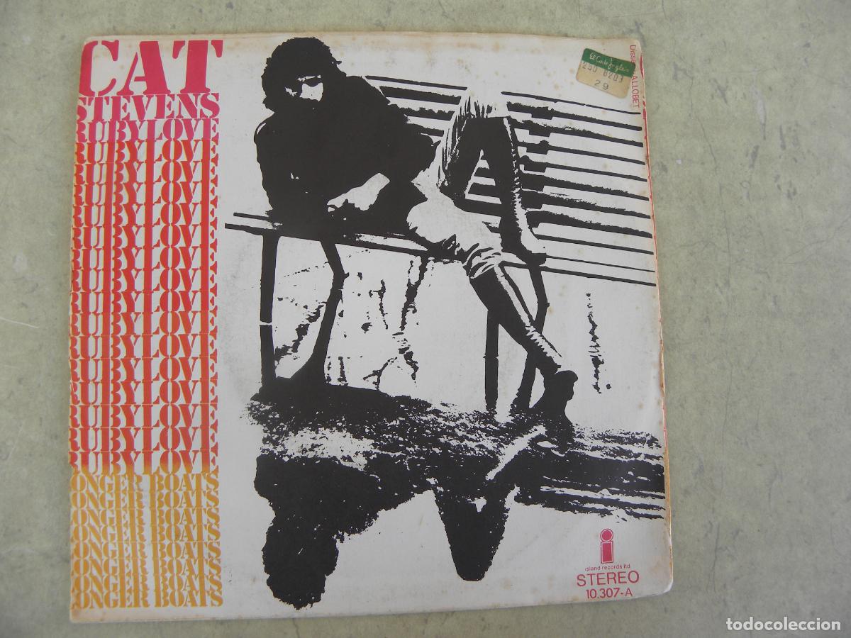 Discos de vinilo: CAT STEVENS -RUBY LOVE -SINGLE 1971 -PEDIDO MINIMO 3 EUROS - Foto 2