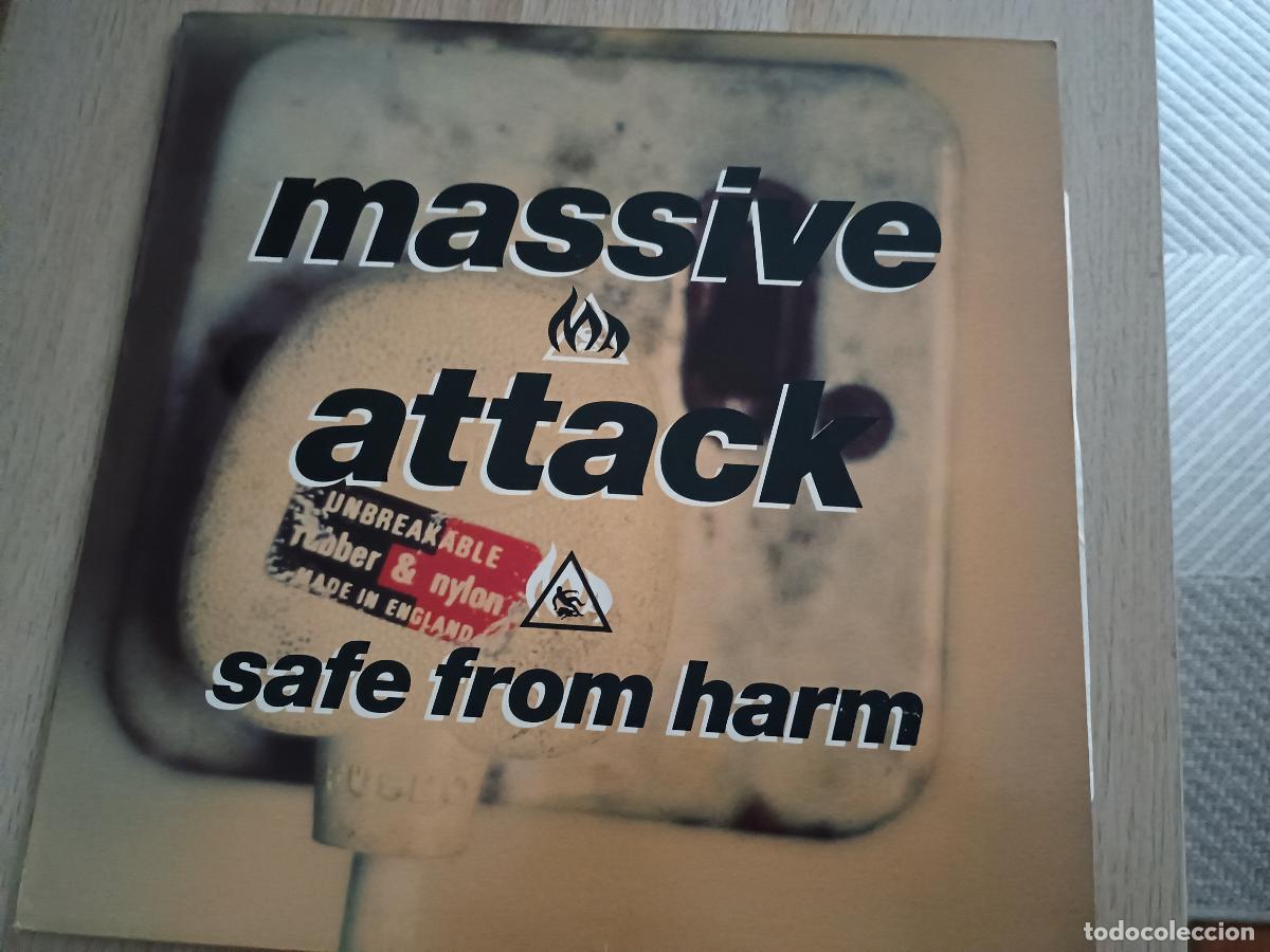 Discos de vinilo: Massive Attack Safe From Harm, uk 1991 Electronic Trip Hop - Foto 3