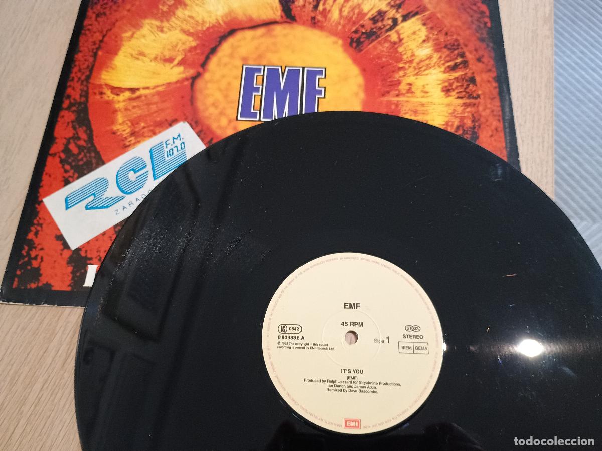 Discos de vinilo: EMF Its You, 1992 Indie Rock - Foto 2