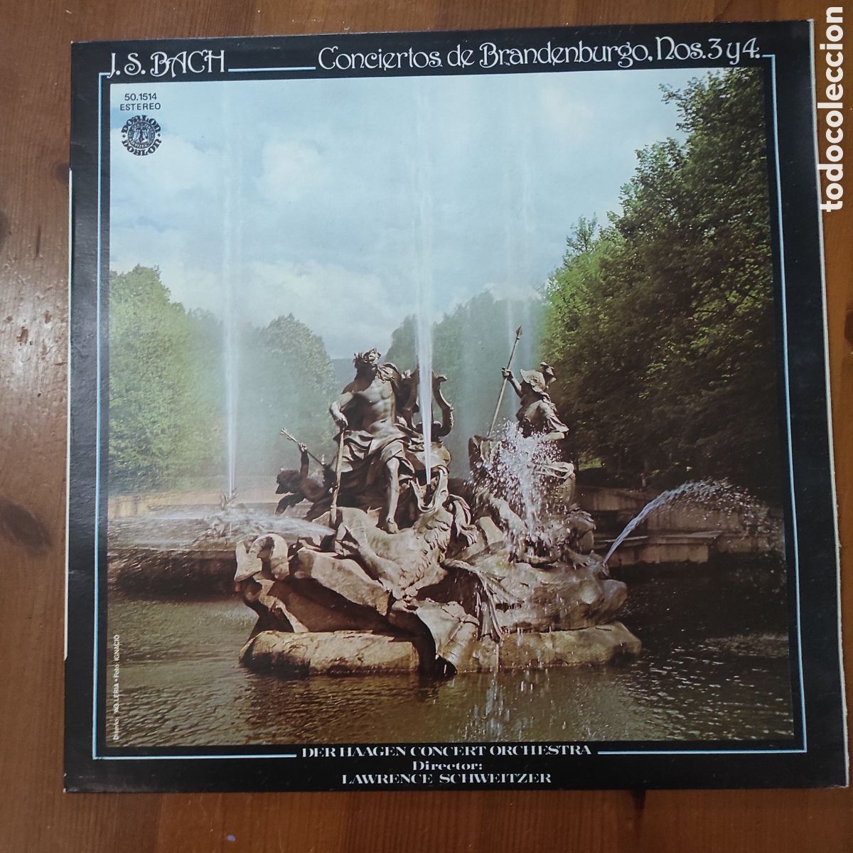 Discos de vinilo: Conciertos de Brandenburgo 3 y 4 - Foto 1