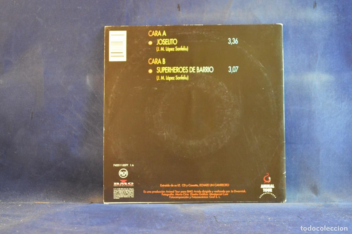 Discos de vinilo: KIKO VENENO &ndash; JOSELITO - SINGLE - Foto 2