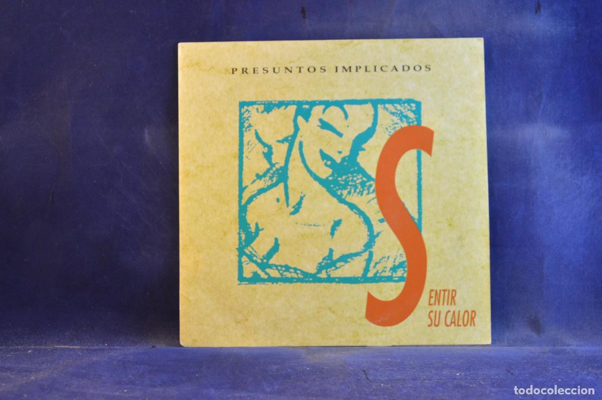 Discos de vinilo: PRESUNTOS IMPLICADOS &ndash; SENTIR SU CALOR - SINGLE - Foto 1