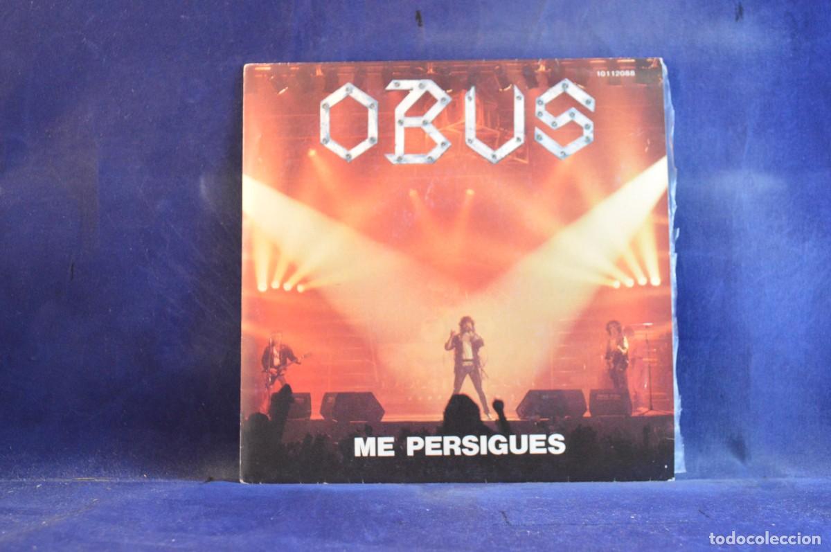 Discos de vinilo: OBUS &ndash; ME PERSIGUES - SINGLE - Foto 1