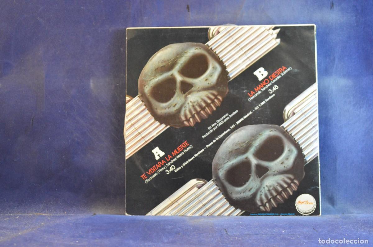 Discos de vinilo: OBUS &ndash; TE VISITAR&Aacute; LA MUERTE - SINGLE - Foto 2