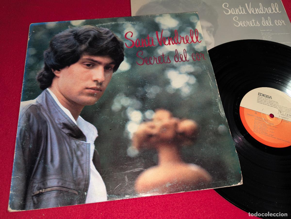 Discos de vinilo: SANTI VENDRELL Secrets del cor LP 1982 Edigsa CATALA - Foto 1