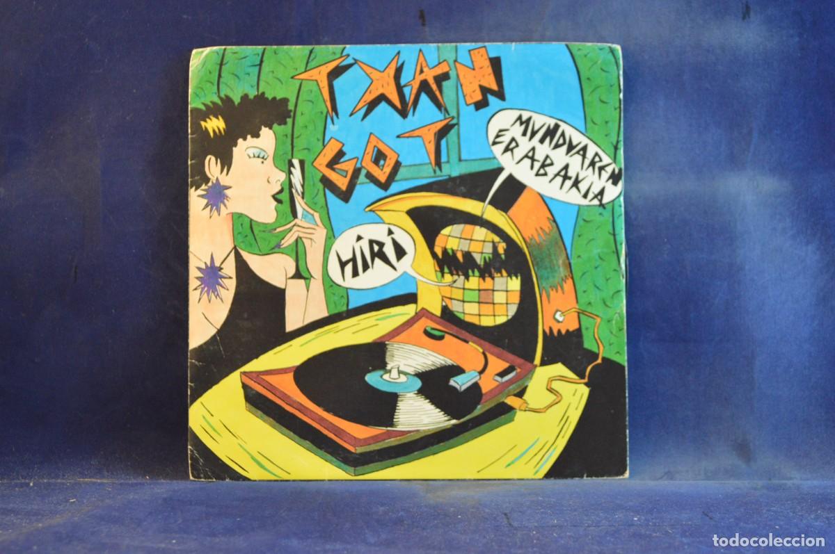 Discos de vinilo: TXANGOT &ndash; HIRI - SINGLE - Foto 1