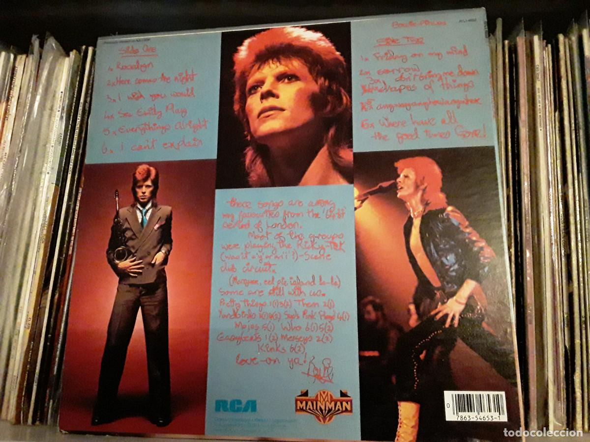 Discos de vinilo: Bowie &lrm;&ndash; Pinups - LP EDIC. USA 1983 - Foto 2